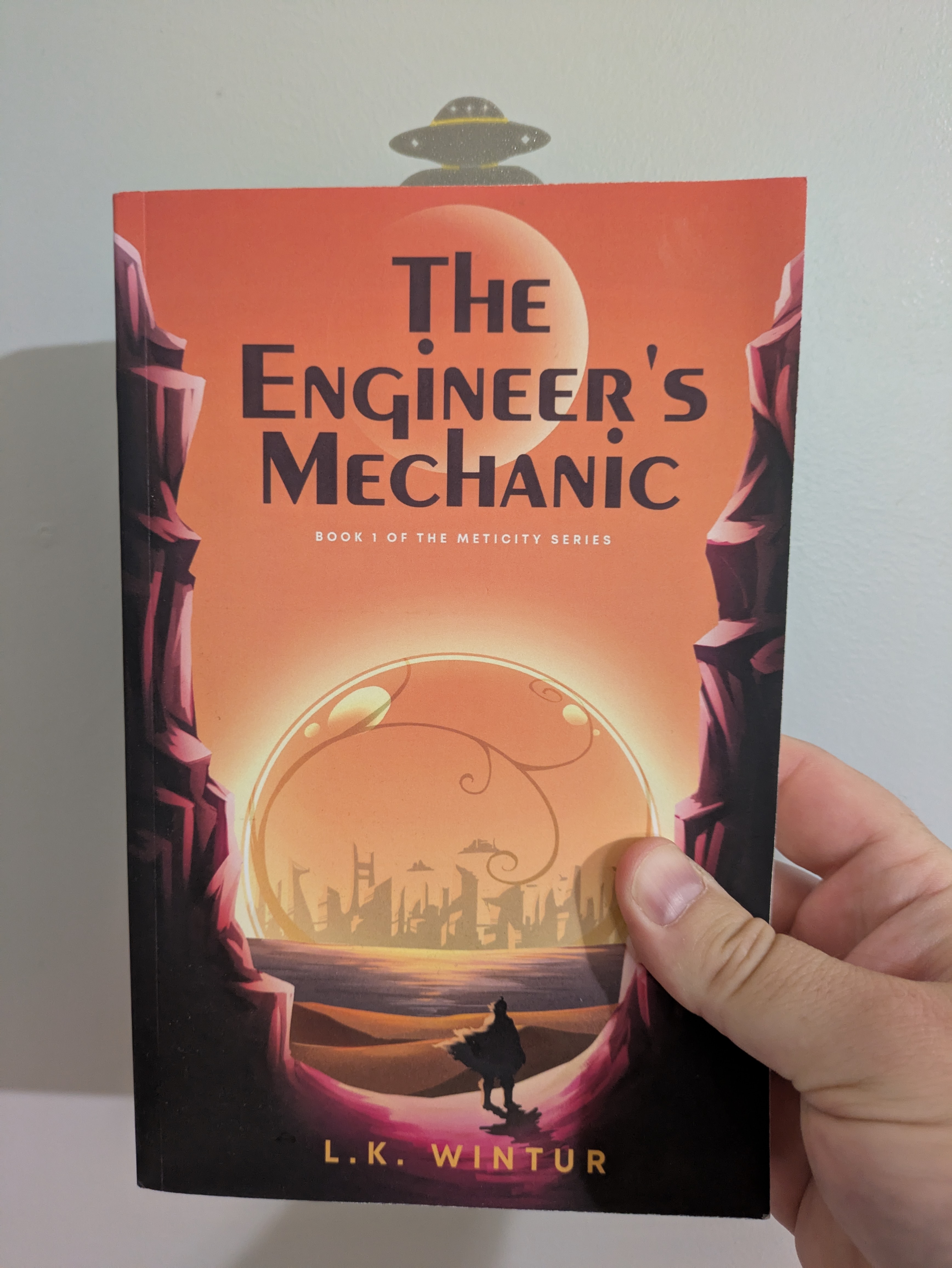 16 Count - Small UFO Bookmark